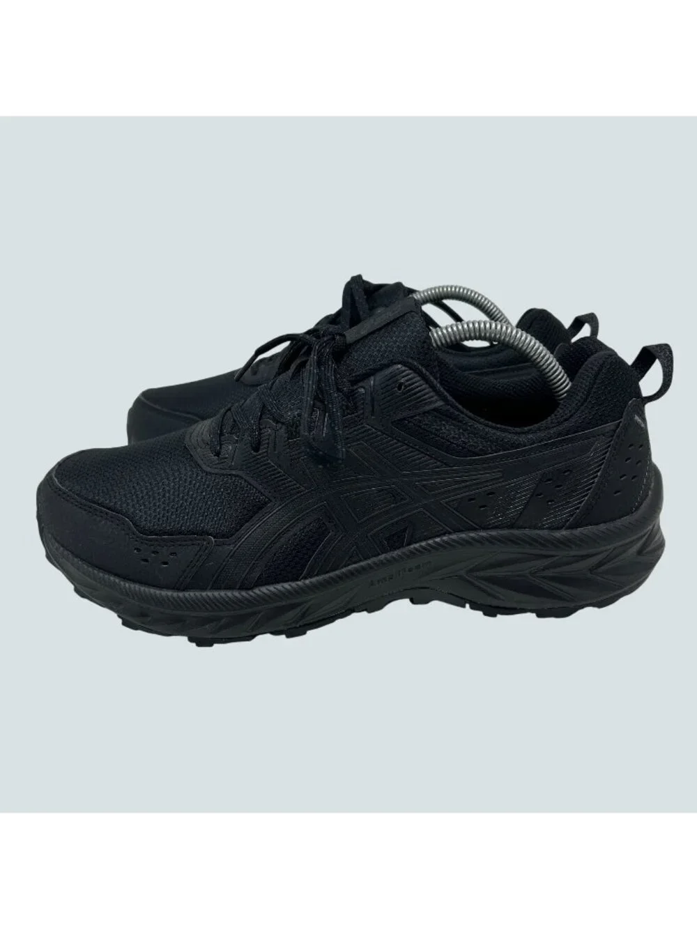 ASICS Gel Venture 9 Extra Wide 4E Men’s Size 9 Triple Black Trail Running Shoes